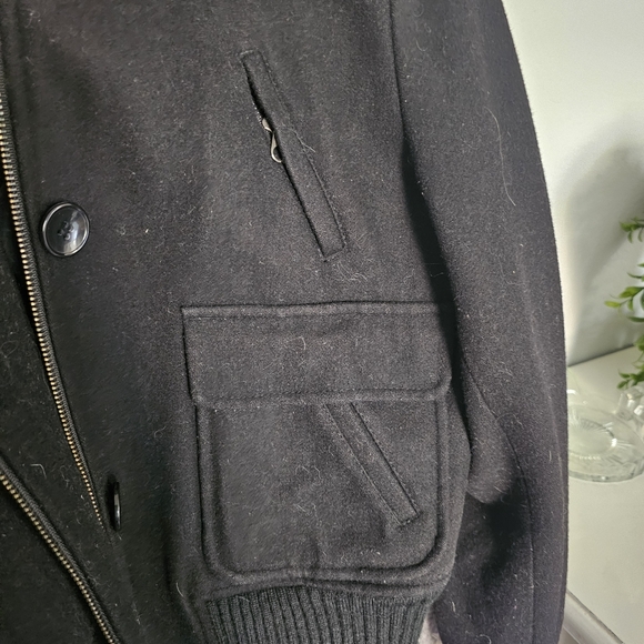 New York & Company Black Bomber Jacket - Picture 2 of 5